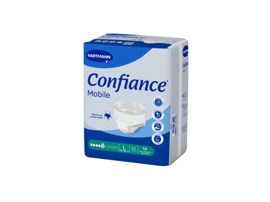 Confiance Mobile Sous-Vêtements Absorbants Taille L - x14