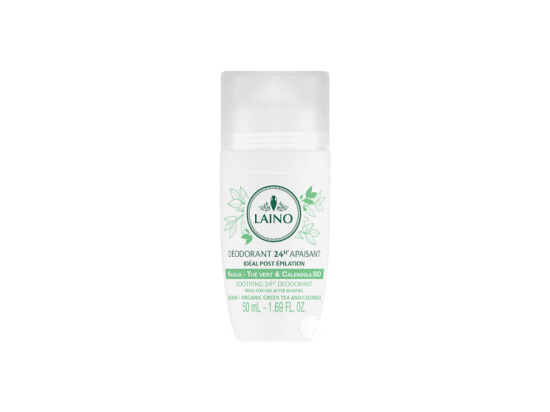 Laino Déodorant 24h Apaisant Thé Vert Roll-On - 50ml