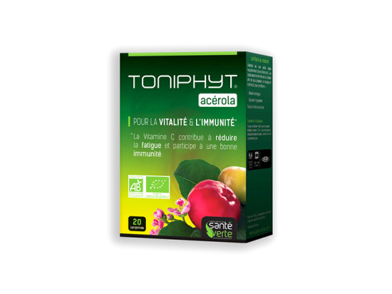 Santé verte Toniphyt acérola BIO - 20 capsules