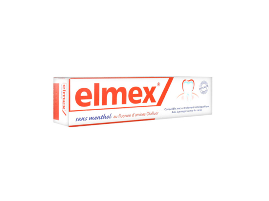 Elmex Dentifrice compatible homéopathie - 75ml