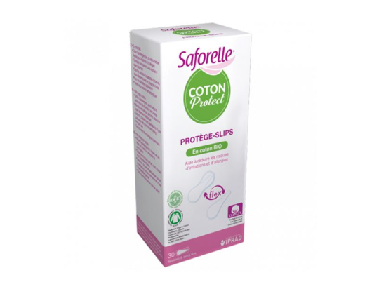 Saforelle Protège-slips protect flex coton extra-fins - x30