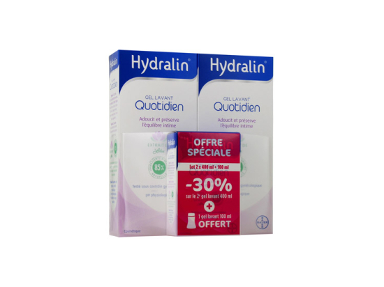 Gel Lavant Quotidien - 2x400ml + 100ml OFFERT