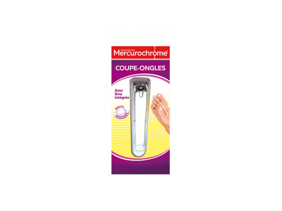 Mercurochrome coupe-ongles