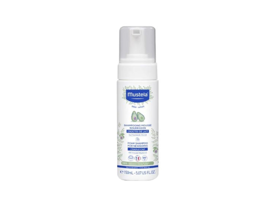 Mustela Shampooing Mousse nourrisson- 150ml