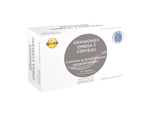 Granions Omega 3 cerveau - 30 capsules