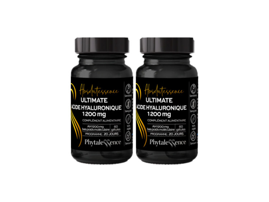 Absolutessence  Ultimate Acide Hyaluronique 1200mg - 2x60 gélules