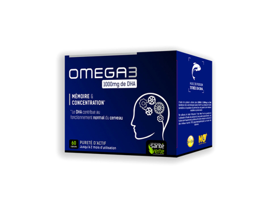 Santé Verte Omega 3 DHA - 60 capsules