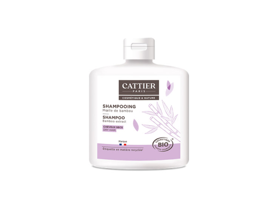 Cattier Shampooing Cheveux Secs Moelle de Bambou - 250ml