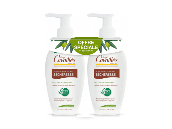 Rogé Cavaillès Soin naturel toilette intime Sécheresse - 2x250ml