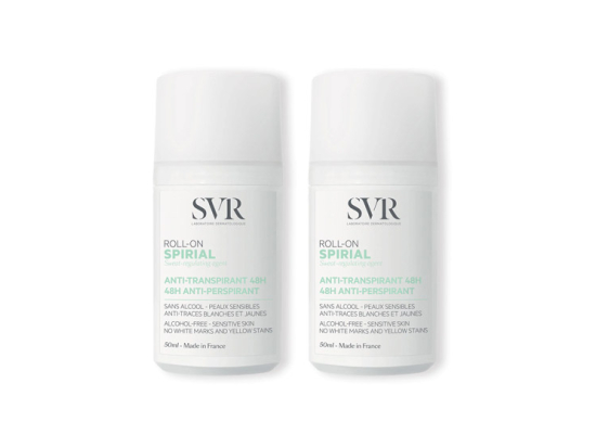 SVR Spirial Déodorant Roll-on - 2x50ml