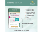 Kératine Forte 500 mg Anti-chute - 3 x 40 gélules
