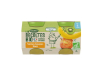 Blédina Les Récoltes Bio Petit Pot Pommes Bananes Kiwis - 2x130g