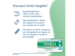 Cotton touch Tampons hygiéniques Flux Légers - 16 tampons
