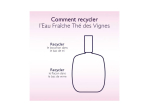 Caudalie Thé des Vignes Eau fraîche parfumée - 50ml