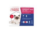 Fiprokil Duo 50mg/60mg Spot-On Chats - 4 x Pipettes 0.5ml