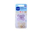 MAM Original Naissance Nuit Sucette orthodontique 0-2 mois - x2