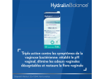 HydralinBalance Vaginose Bactérienne - 7 ovules avec applicateur