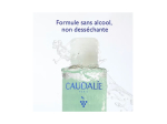 Caudalie Vinoclean Lotion tonique hydratante visage et yeux tous types de peaux - 400ml
