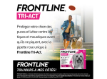 Tri-Act Chien XS - Pipettes anti-puces pour chien de 2 à 5 kg - 3 pipettes de 1ml