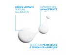 La Roche-Posay Lipikar Syndet AP+ crème Lavante relipidante anti-irritations - 400ml + son éco-recharge - 400ml