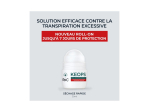 RoC Keops Roll-on détranspirant transpiration excessive - 30ml