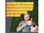 Frontpro Chien M comprimé anti-puces pour chien de 4 à 10 kg - 3 comprimés à croquer
