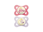 Sucette Original Nuit - 2-6 Mois - Silicone - Lot de 2