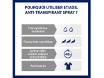 Etiaxil Anti-transpirant Protection 48h Spray sans gaz - 100ml