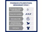 Etiaxil Déodorant Douceur 48h Stick - 40ml