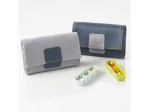 Pilbox Mini Pillulier hebdomadaire Gris