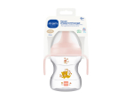 Mam Tasse à bec évolutif +6mois Animal Rose - 190ml