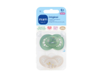 Original Sucettes nature 6 mois et + - lot de 2