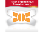 ThermaCare Patch auto-chauffant Multi-Zones - 3 Patchs