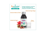 Puressentiel Circulation Solution buvable jambes lourdes goût fruits rouges - 125ml