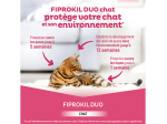 Fiprokil Duo 50mg/60mg Spot-On Chats - 4 x Pipettes 0.5ml