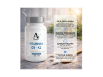 Phytalessence Complément alimentaire vitamine D3 et K2 - 60 gélules