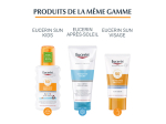 Eucerin Sun sensitive protect Gel-crème toucher sec SPF50+ - 200ml