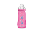 Mam Easy active 2ème âge Biberon Paradise island Rose - 330ml