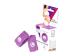 Pharmavoyage Bracelets anti-nausée Femme enceinte Prune Taille Small - 1 paire