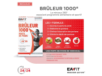 Eafit brûleur 1000 - 60 comprimés