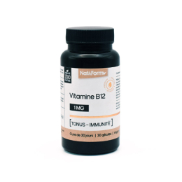 Nutraceutiques Vitamine B12 - 30 gélules