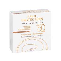 Avène Poudre Haute protection Compact teinté Doré SPF 50 - 10g
