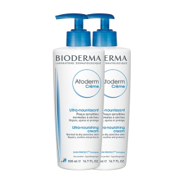 Bioderma Atoderm Crème ultra-nourrissante - 2x500ml