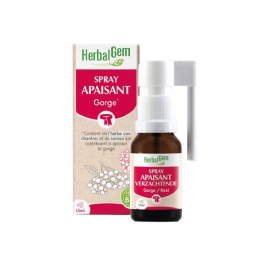 Herbalgem Spray Apaisant Gorge BIO - 15 ml