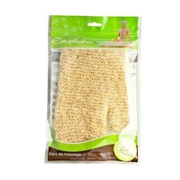 Estipharm gant de massage crins mélangés sisal
