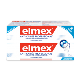 Elmex Dentifrice anti-caries professional - 2x75ml
