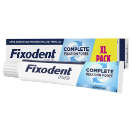 Fixodent Pro Complete Fixation Forte Goût Frais XL - 70g
