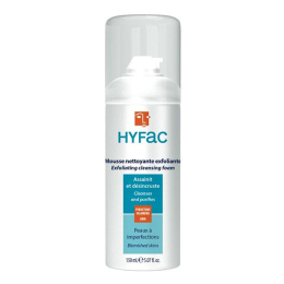 Hyfac mousse nettoyante et exfoliante 150ml