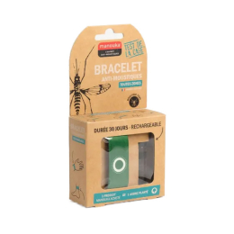 Bracelet Anti-moustiques Adultes Vert