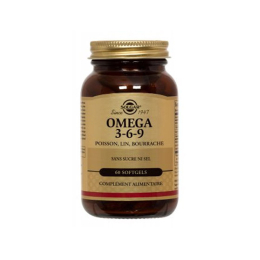 Solgar Omega 3-6-9 - 60 softgels